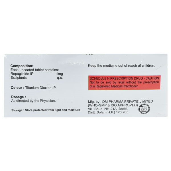 Repanza-1 Tablet 10's, Pack of 10 TABLETS Repanza-1 Tablet 10's, Pack of 10 TABLETS