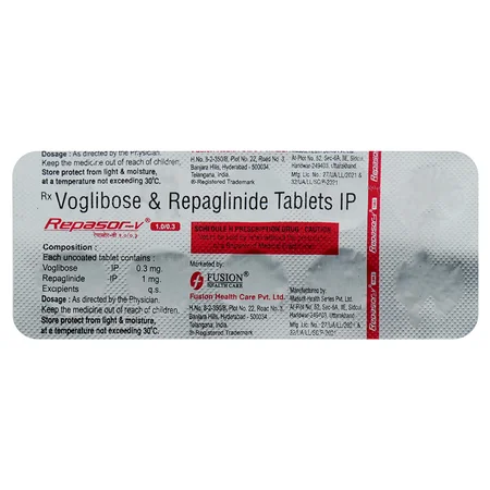 Repasor-V 1.0/0.3 Tablet 10's