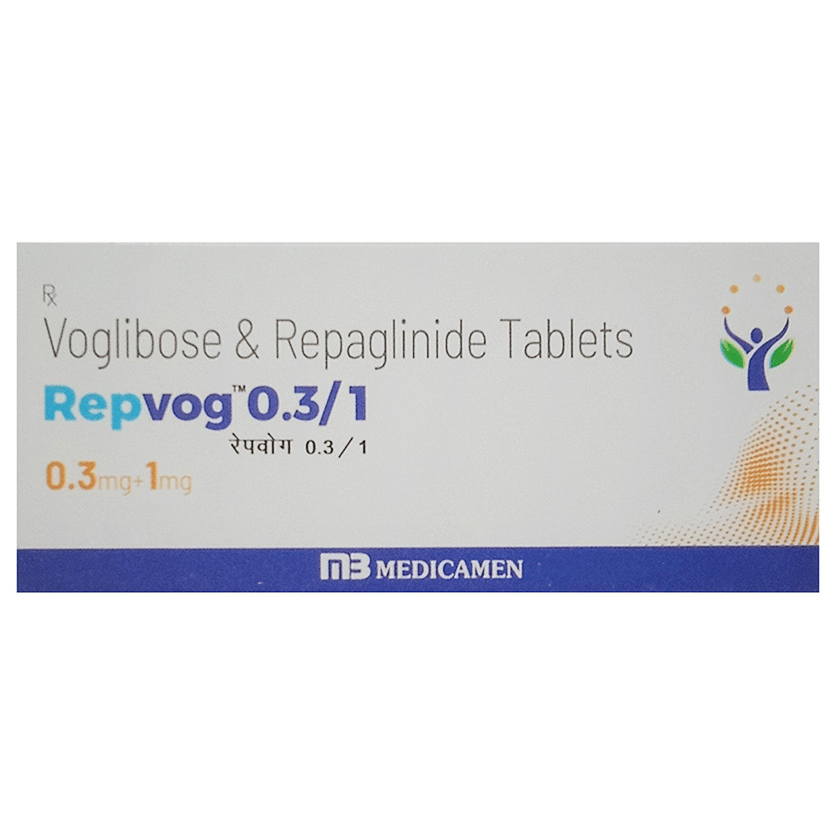 Repvog 0.3/1 Tablet 10's, Pack of 10 Repvog 0.3/1 Tablet 10's, Pack of 10