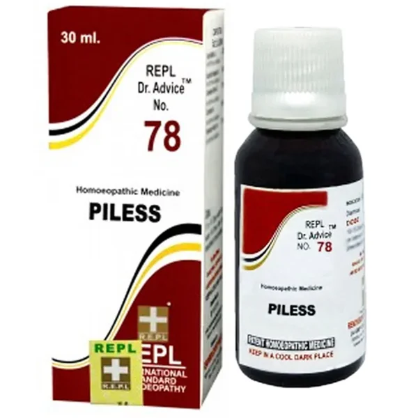 REPL Dr. Advice No.78 Piles Drops, 30 ml