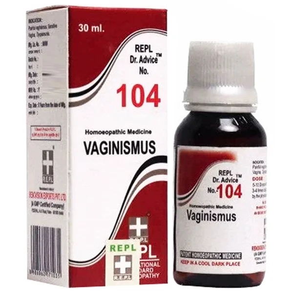REPL Dr. Advice No.104 Vaginismus Drops, 30 ml