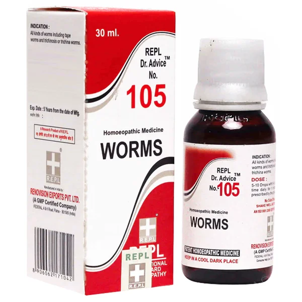 REPL Dr. Advice No.105 Worms Drops, 30 ml