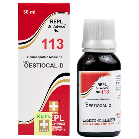REPL Dr. Advice No.113 Oestiocal-D Drops, 30 ml
