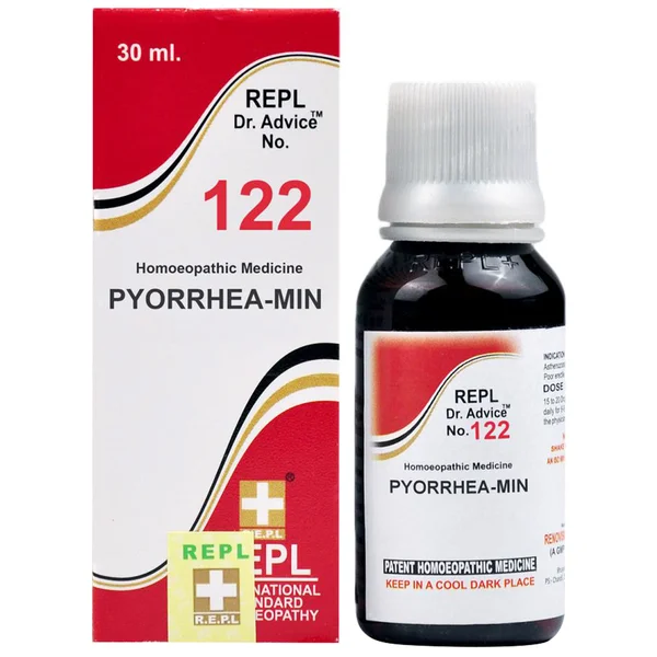 REPL Dr. Advice No.122 Pyorrhea-Min Drops, 30 ml