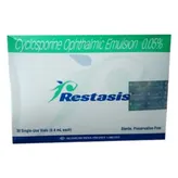 Restasis Ophthalmic Emulsion 30x0.4 ml, Pack of 1 EMULSION