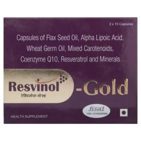 Resvinol-Gold Capsule 15's