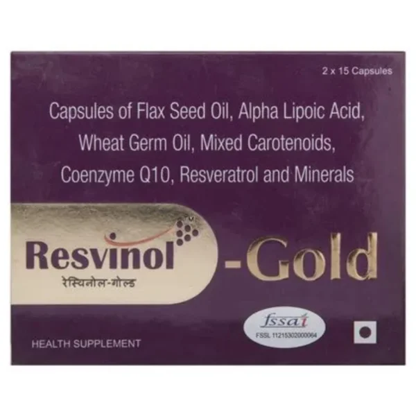 Resvinol-Gold Capsule 15's