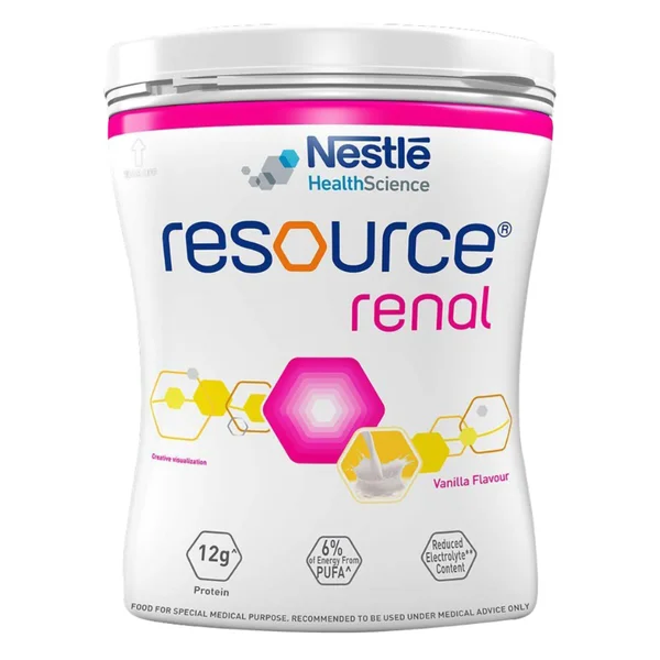 Nestle Resource Renal Vanilla Flavour Powder, 400 gm, Pack of 1