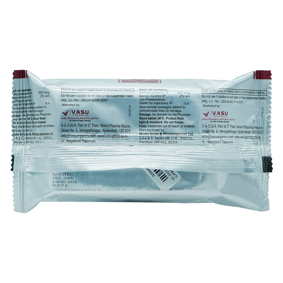 Resheath 500 mcg Injection 1 ml, Pack of 1 INJECTION Resheath 500 mcg Injection 1 ml, Pack of 1 INJECTION