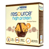 Nestle Resource High Protein Chocolate Flavour Powder, 400 gm (2 x 200 gm), Pack of 1
