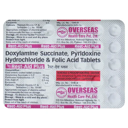 Rest-Aid Plus Tablet 30's