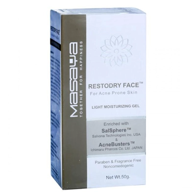 Restodry Face Light Moisturizing Gel 50 gm, Pack of 1