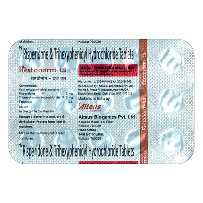 Restonorm-LS 2/2 Tablet 15's, Pack of 15 TABLETS