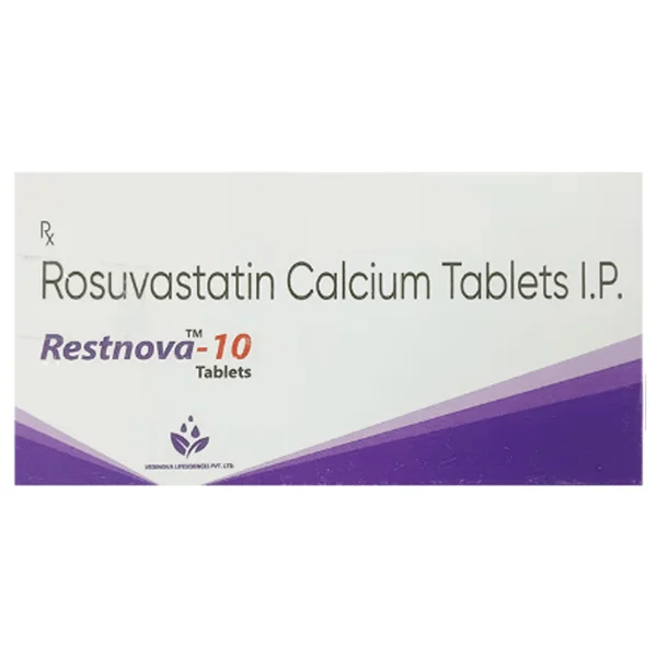 Restnova-10 Tablet 10's, Pack of 10