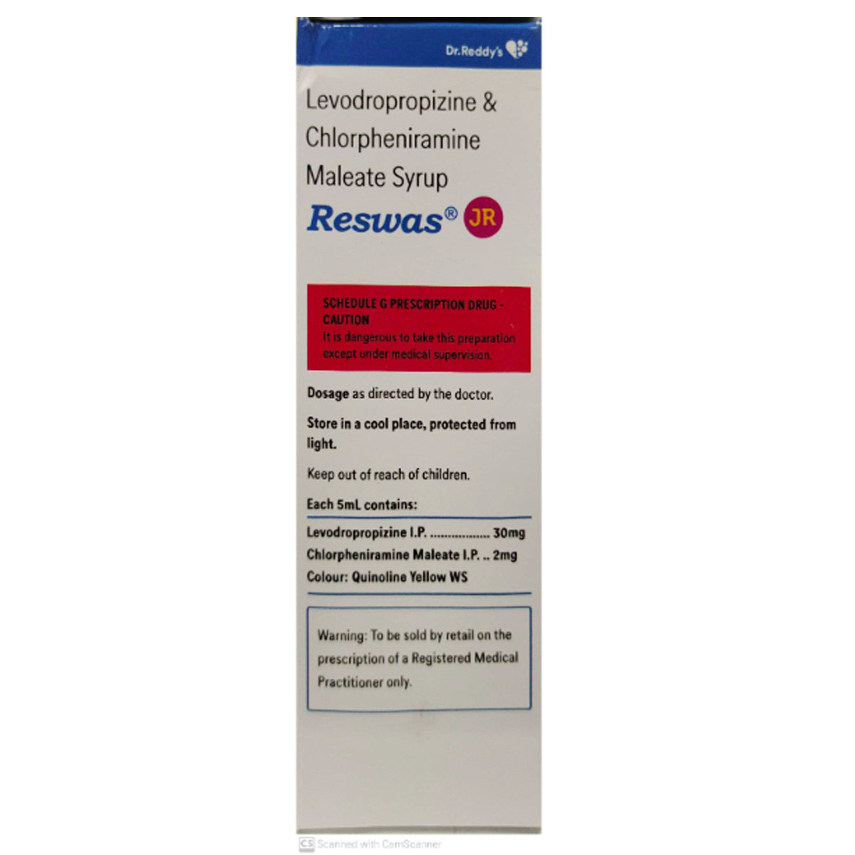 Reswas JR Ginger Lemon Flavour Dry Cough Syrup 120 ml, Pack of 1 Syrup Reswas JR Ginger Lemon Flavour Dry Cough Syrup 120 ml, Pack of 1 Syrup