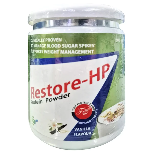Restore-HP S/F Vanilla Flavour Powder, 200 gm, Pack of 1