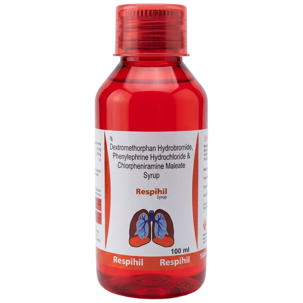 Respinil Buy Respihil Syrup 100 ml online | Uses, Side Effects, Price and ...