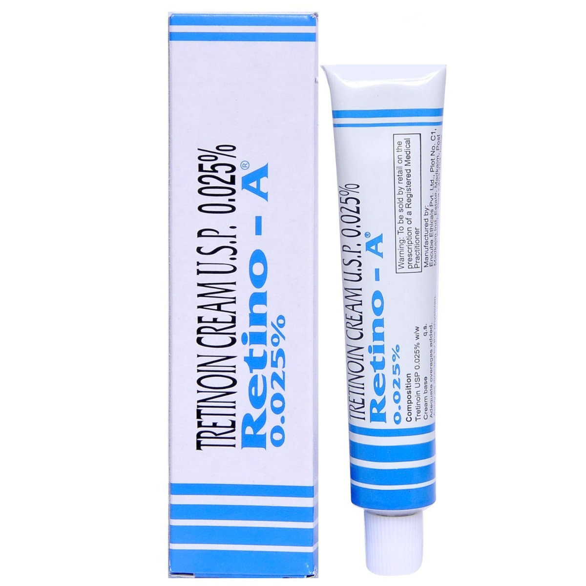 Retino A 0.025% Cream 20 gm, Pack of 1 CREAM Retino A 0.025% Cream 20 gm, Pack of 1 CREAM