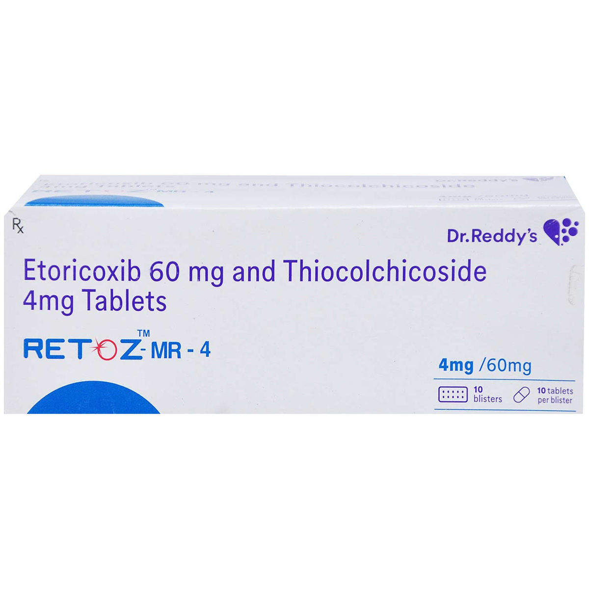 Buy Retoz-MR-4 Tablet 10's Online