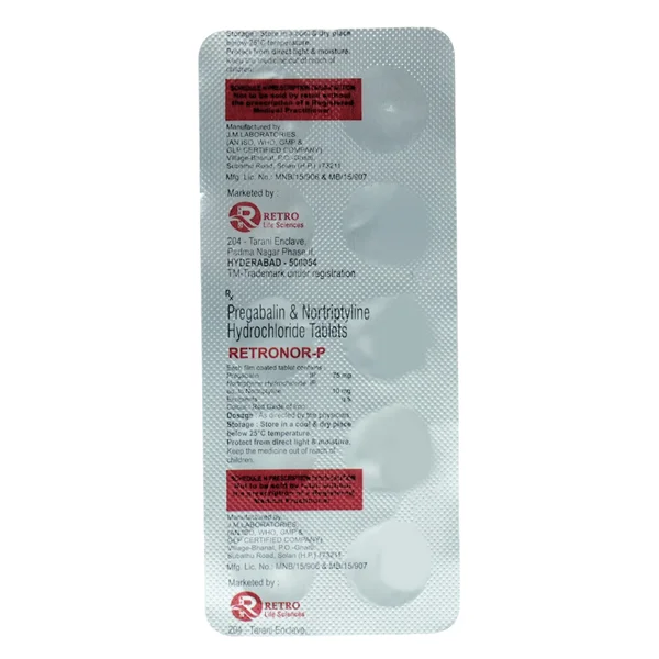 Retronor-P Tablet 10's