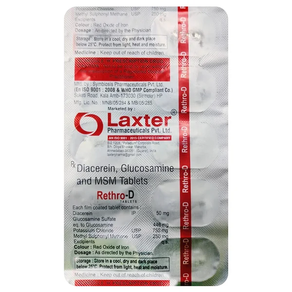 Rethro-D Tablet 10's, Pack of 10