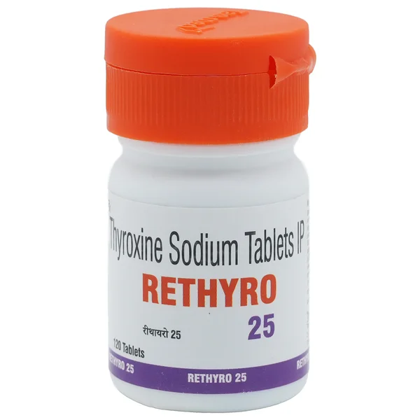 Rethyro 25 mcg Tablet 120's