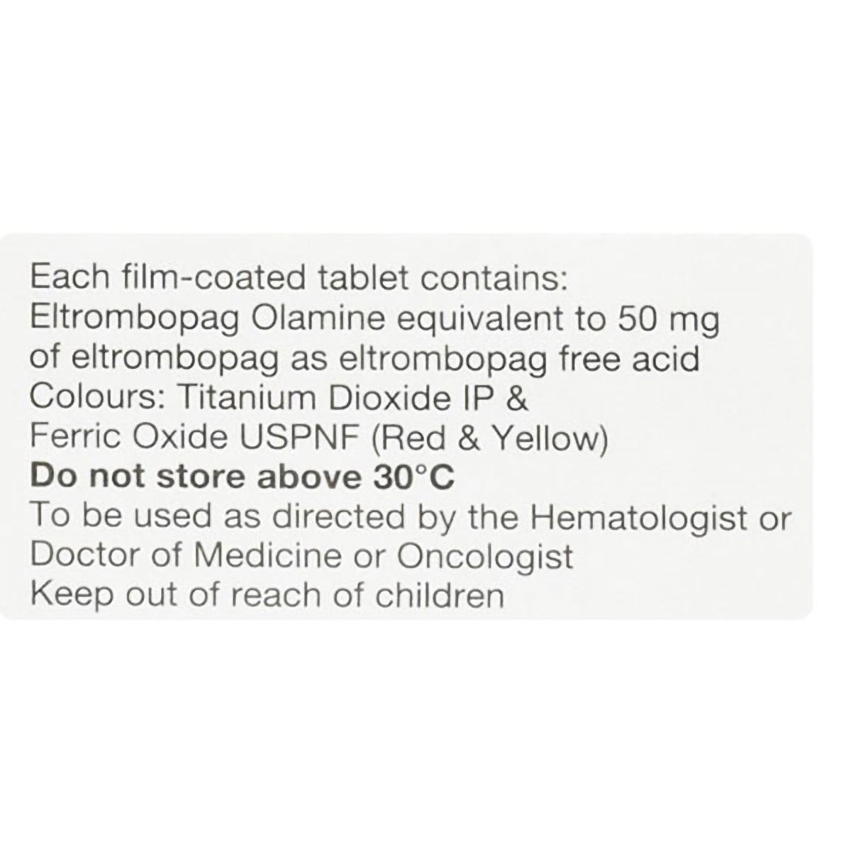 Revolade Tablet Buy Revolade 50 mg Tablet online | Uses, Side Effects, Price and ...