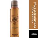 Revlon Charlie Gold Perfumed Body Spray, 150 ml, Pack of 1