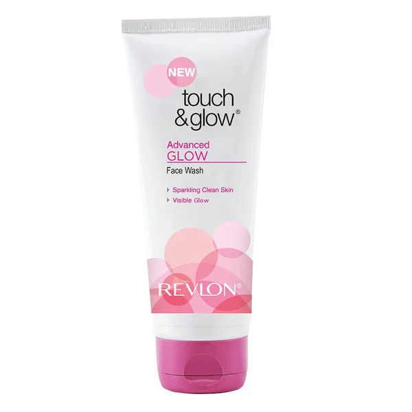 Revlon Touch &amp; Glow Advanced Glow Face Wash | Moisturises &amp; Lightens Skin | Gives Sparking Clean Skin, Pack of 1