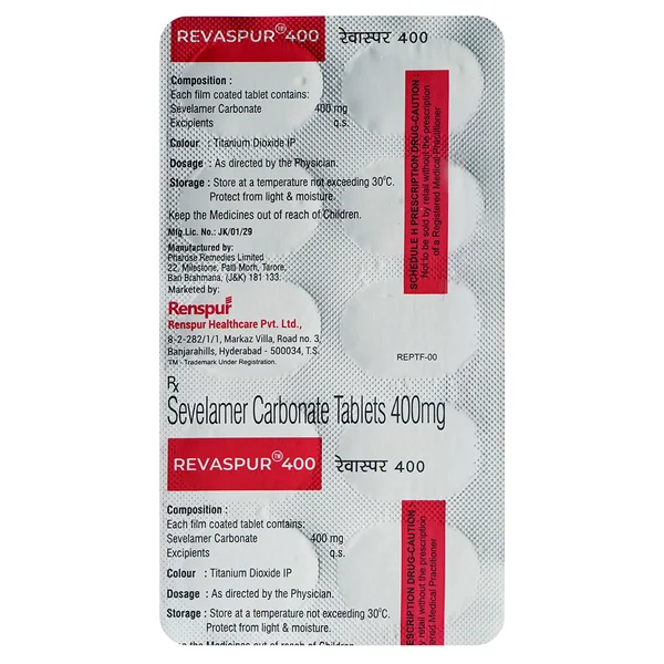 Revaspur 400 Tablet 10's