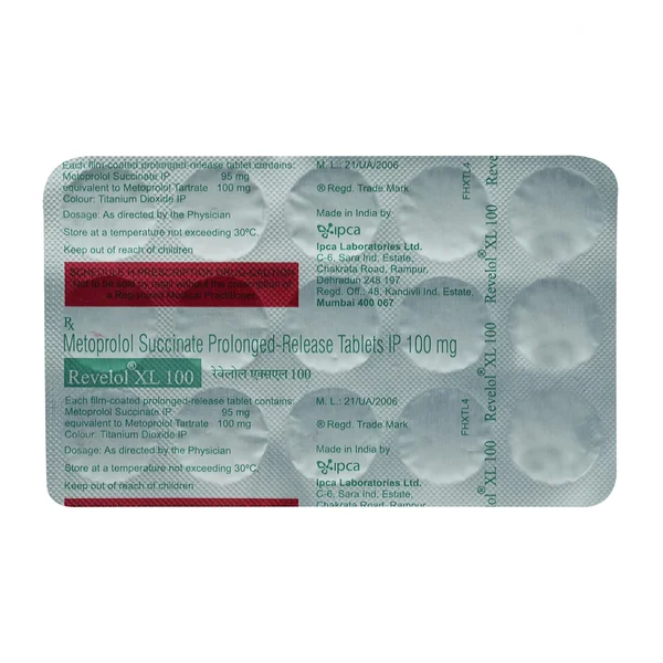 Revelol XL 100 Tablet 15's