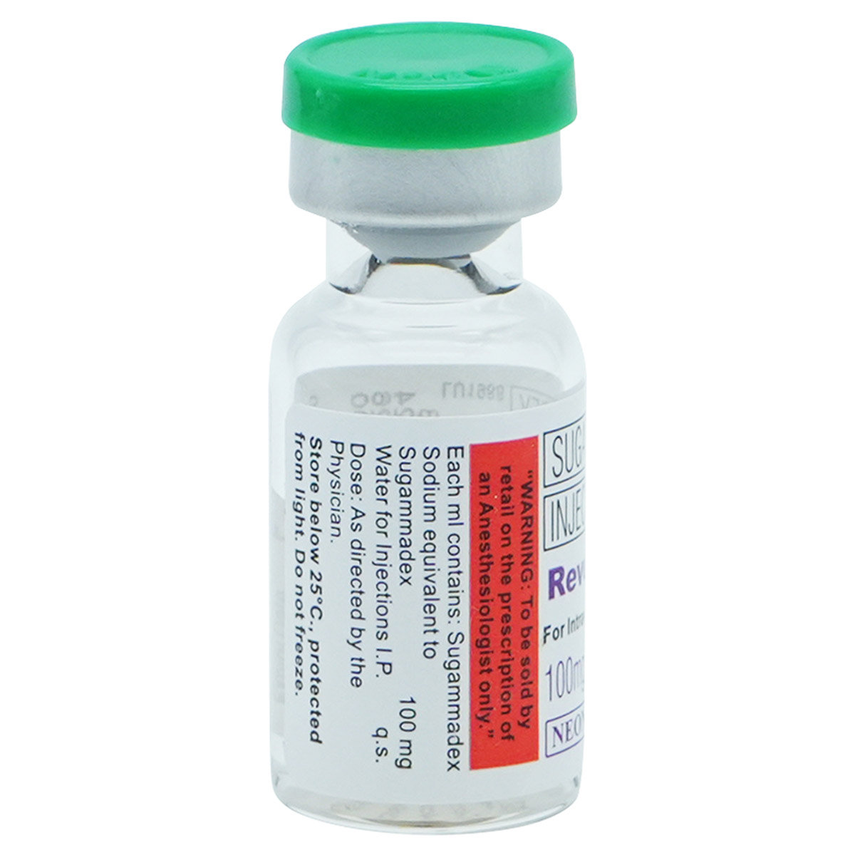 Reversee 100mg/ml Injection 2 ml, Pack of 1 Injection Reversee 100mg/ml Injection 2 ml, Pack of 1 Injection