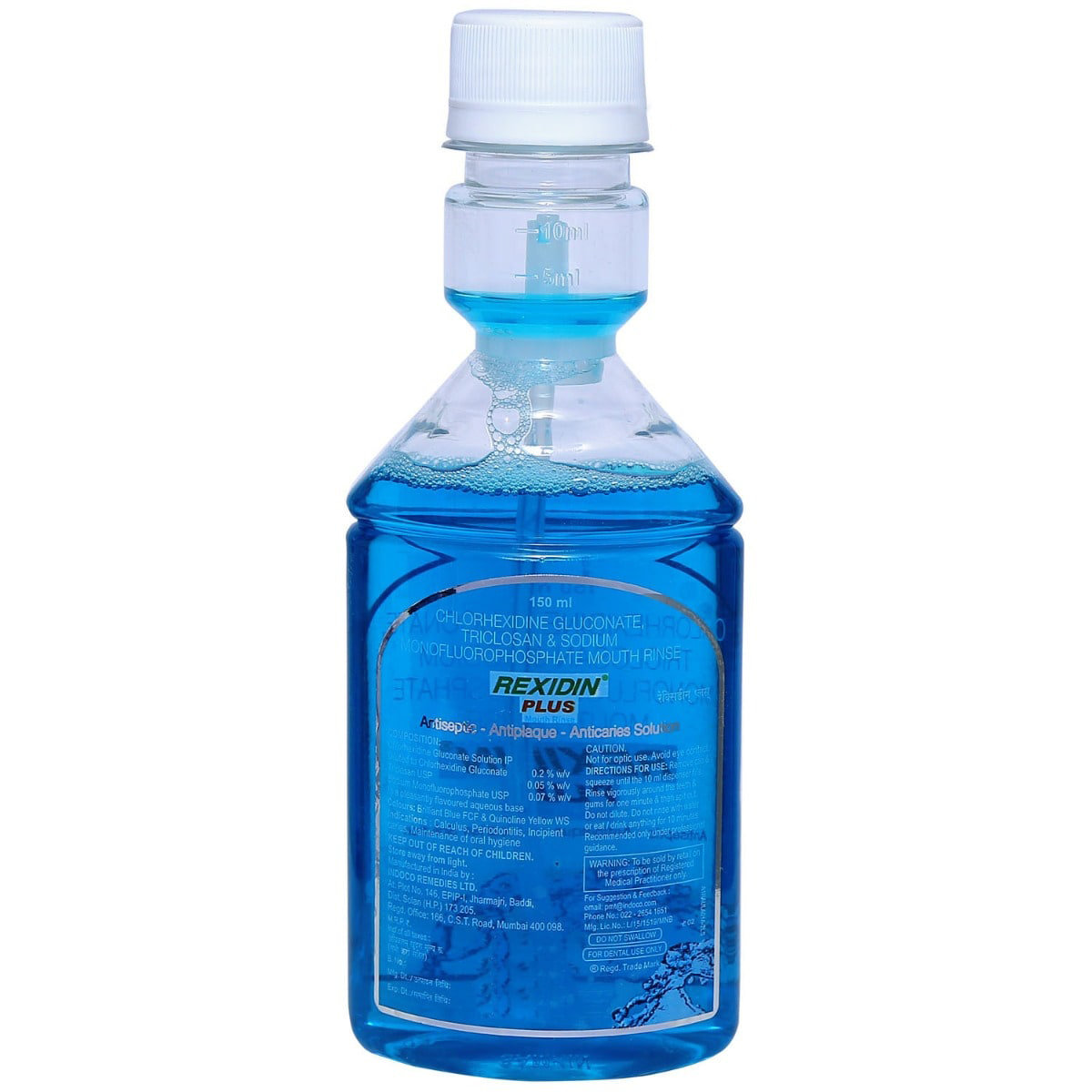 Rexidin Plus Mouth Rinse 150 ml, Pack of 1 MOUTH WASH Rexidin Plus Mouth Rinse 150 ml, Pack of 1 MOUTH WASH