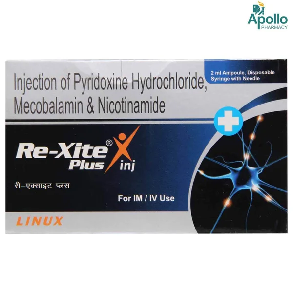 Rexite Plus Injection 2 ml, Pack of 1 INJECTION