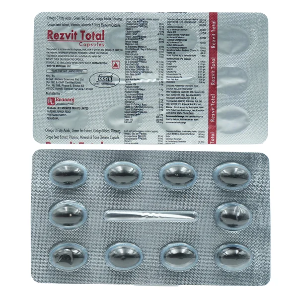 Rezvit Total Softgel Capsule 10's