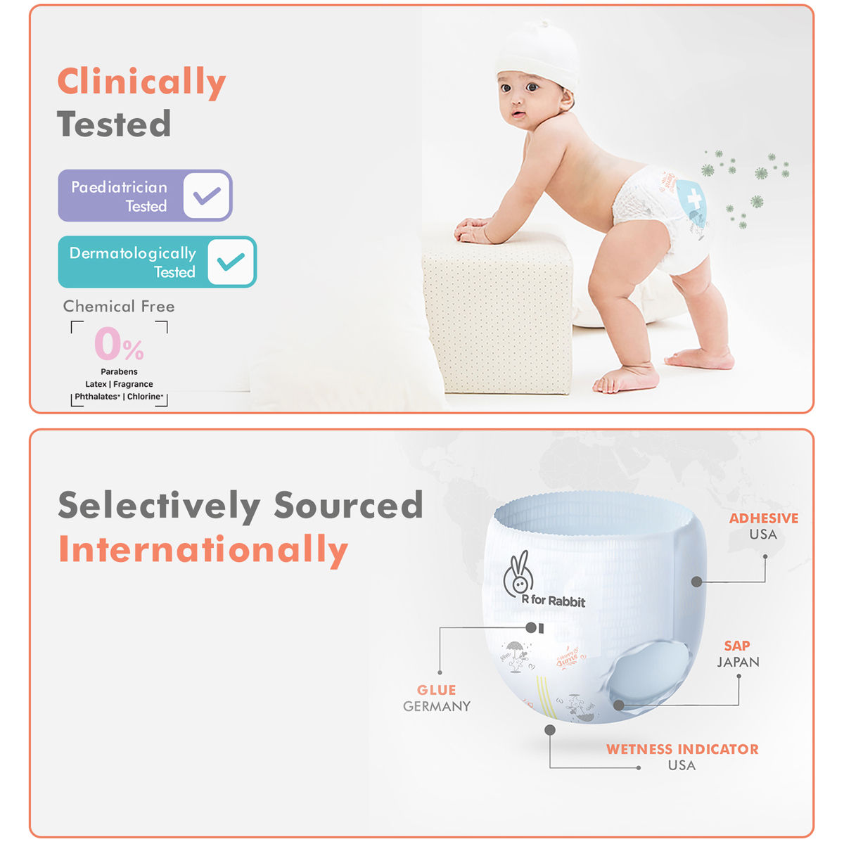 Buy R For Rabbit Feather Diaper Small, 3 Count | 19 Minutes Delivery ...