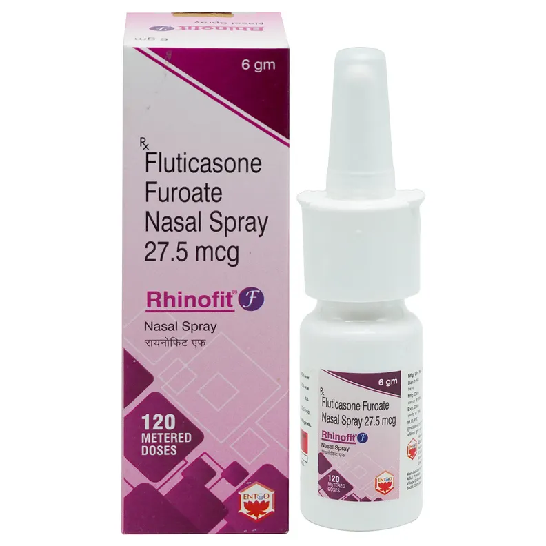 Rinof Buy Rhinofit F Nasal Spray 6 gm online | Uses, Side Effects, Price and ...