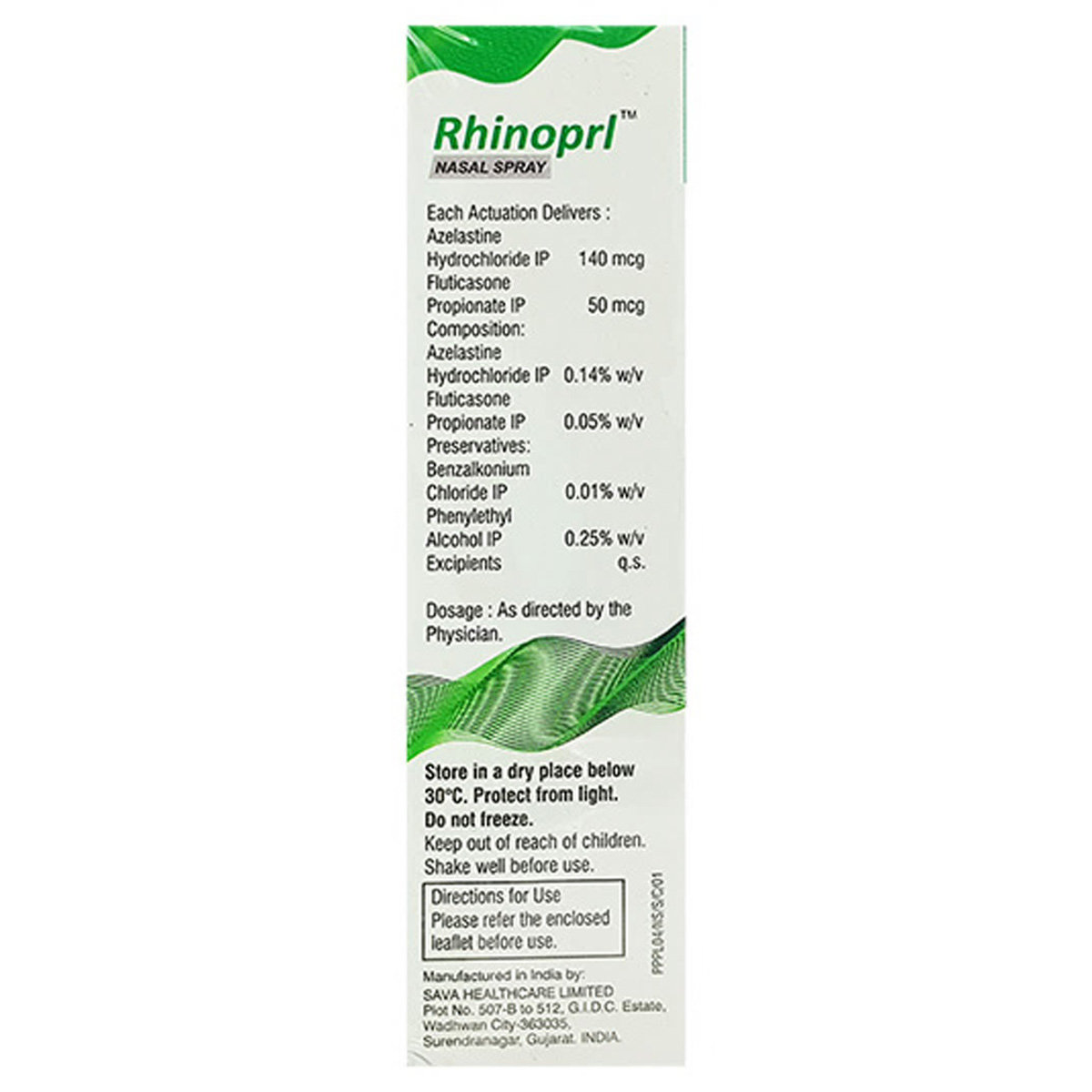 Rhinoprl Nasal Spray 70 mdi, Pack of 1 Nasal Spray Rhinoprl Nasal Spray 70 mdi, Pack of 1 Nasal Spray