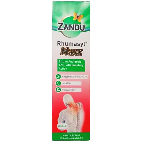 Zandu Rhumasyl Maxx Liniment, 100 ml