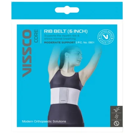 Vissco Rib Belt Special 6 Inch 0801, 1 Count