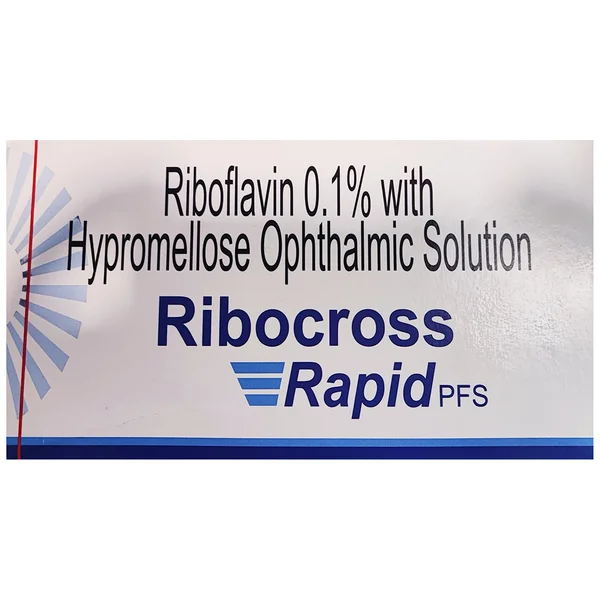 Ribocross Rapid PFS Ophthalmic Solution 3 ml