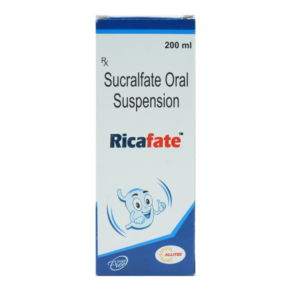 Ricafate Sugar Free Oral Suspension 200 ml, Pack of 1 Oral Suspension Ricafate Sugar Free Oral Suspension 200 ml, Pack of 1 Oral Suspension