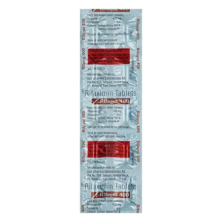 Rifagut 400 Tablet 10's