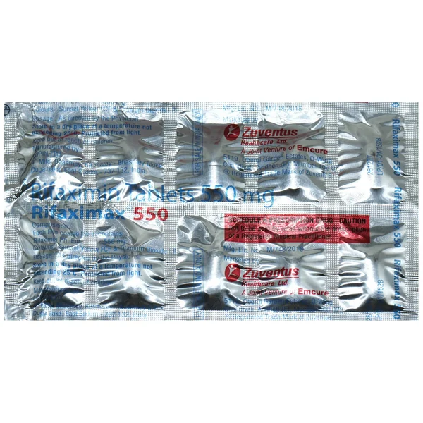 Rifaximax 550 Tablet 10's