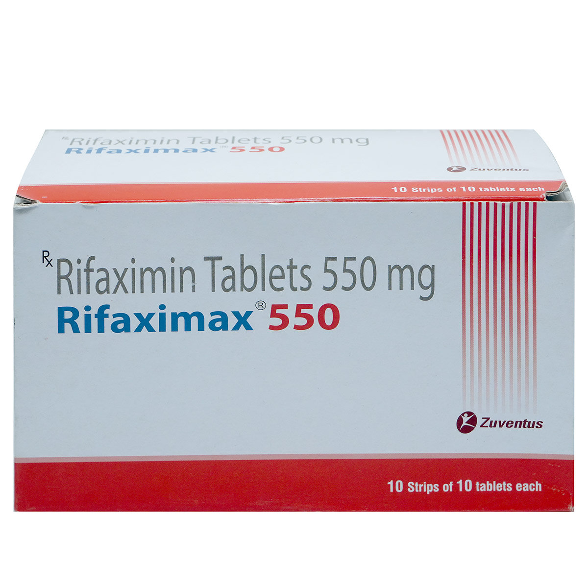 Rifaximax 550 Tablet 10's, Pack of 10 TABLETS Rifaximax 550 Tablet 10's, Pack of 10 TABLETS