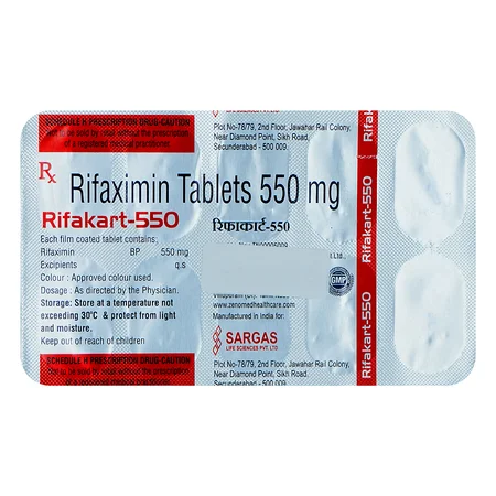Rifakart-550 Tablet 10's