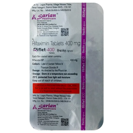 Riflet-400 Tablet 10's