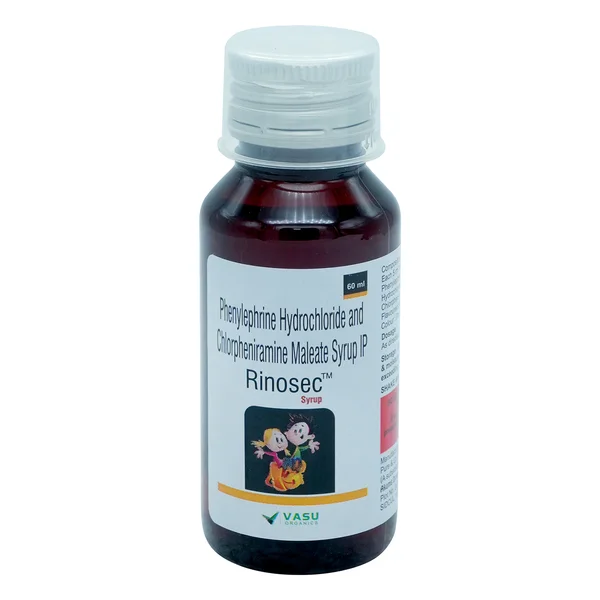 Rinosec Syrup 60 ml, Pack of 1