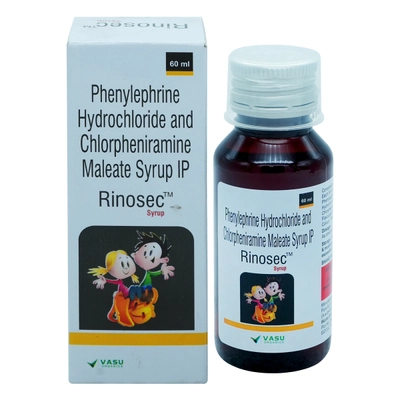 Rinosec Syrup 60 ml, Pack of 1 Syrup