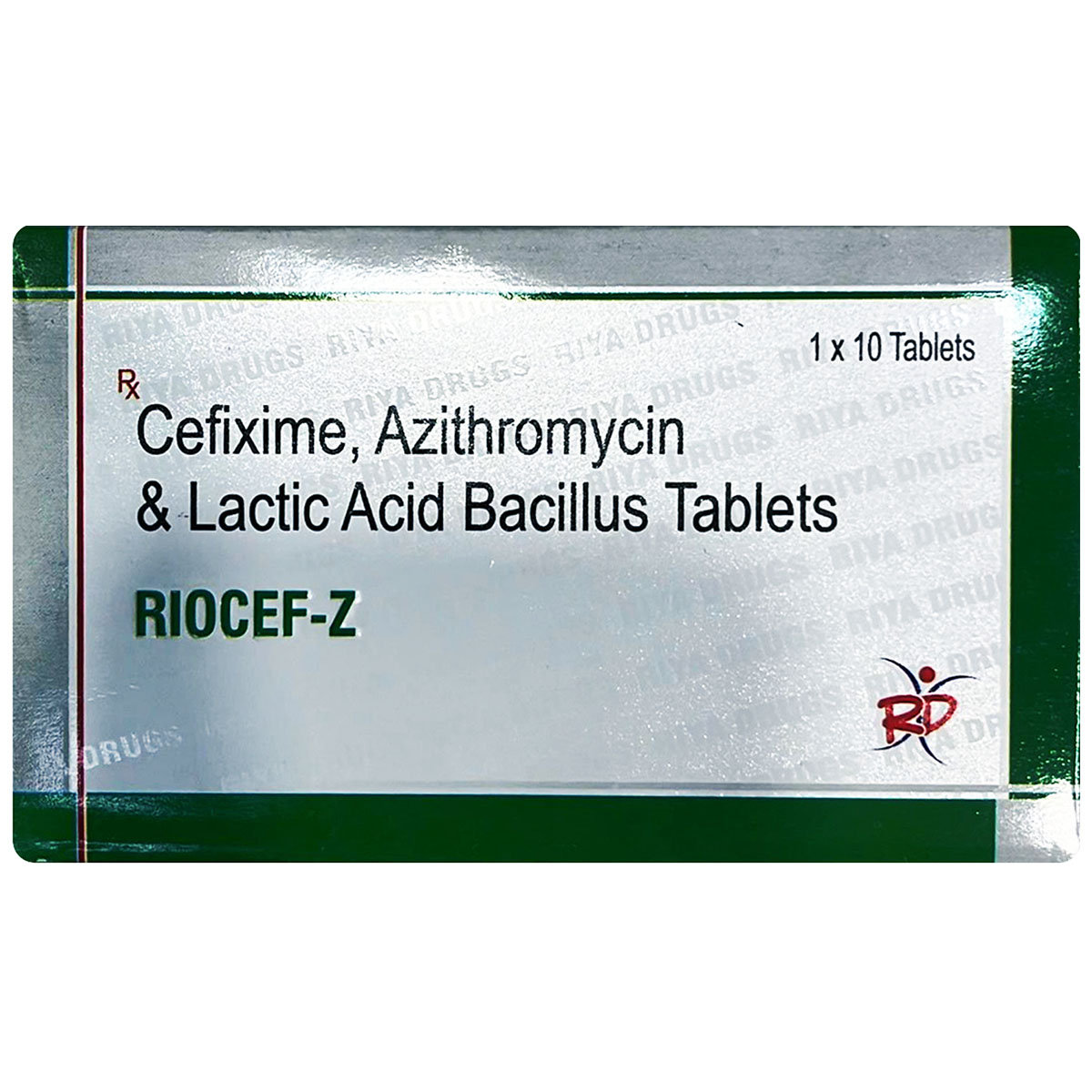 Riocef-Z Tablet 10's Riocef-Z Tablet 10's